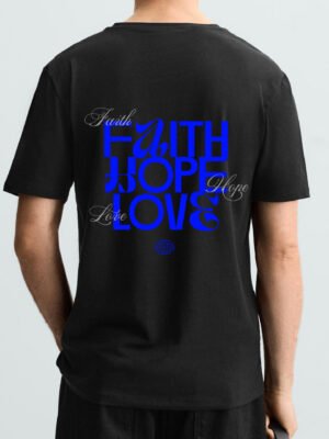polera “faith • hope • love”
