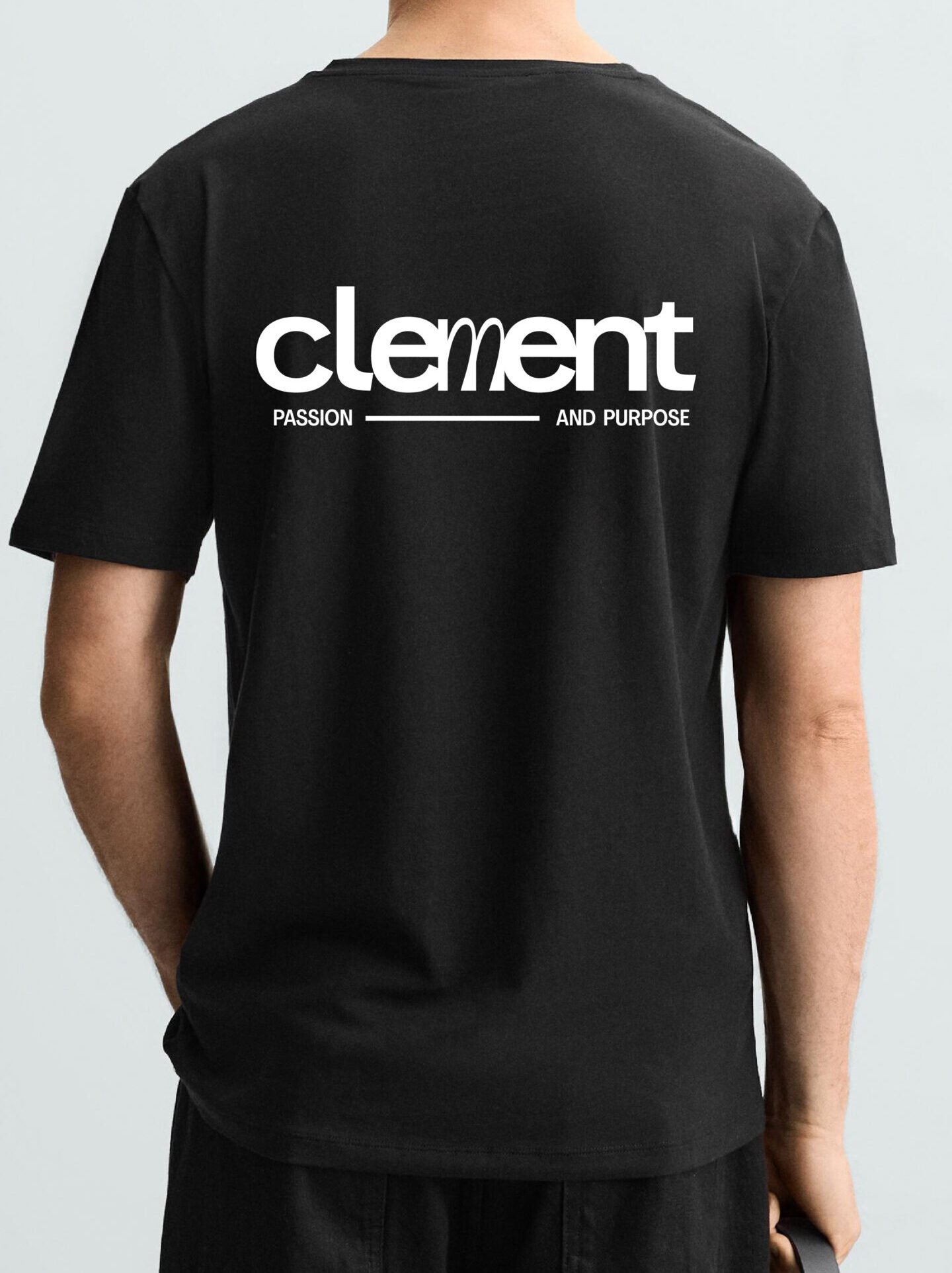 polera “clement – passion & purpose”v polera “clement – passion & purpose”v